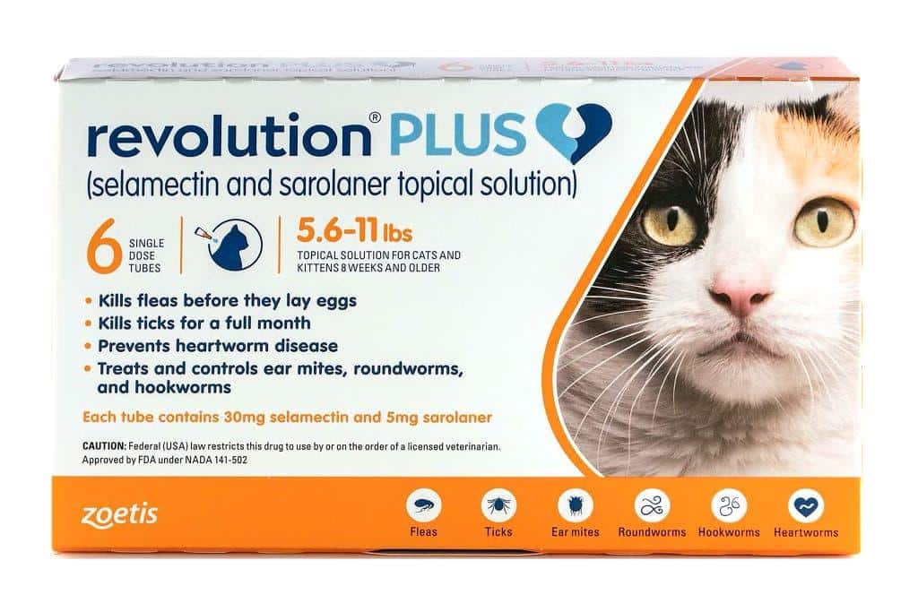 Revolution Plus for cats packaging