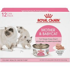 Mother and Baby Cat Wet Food